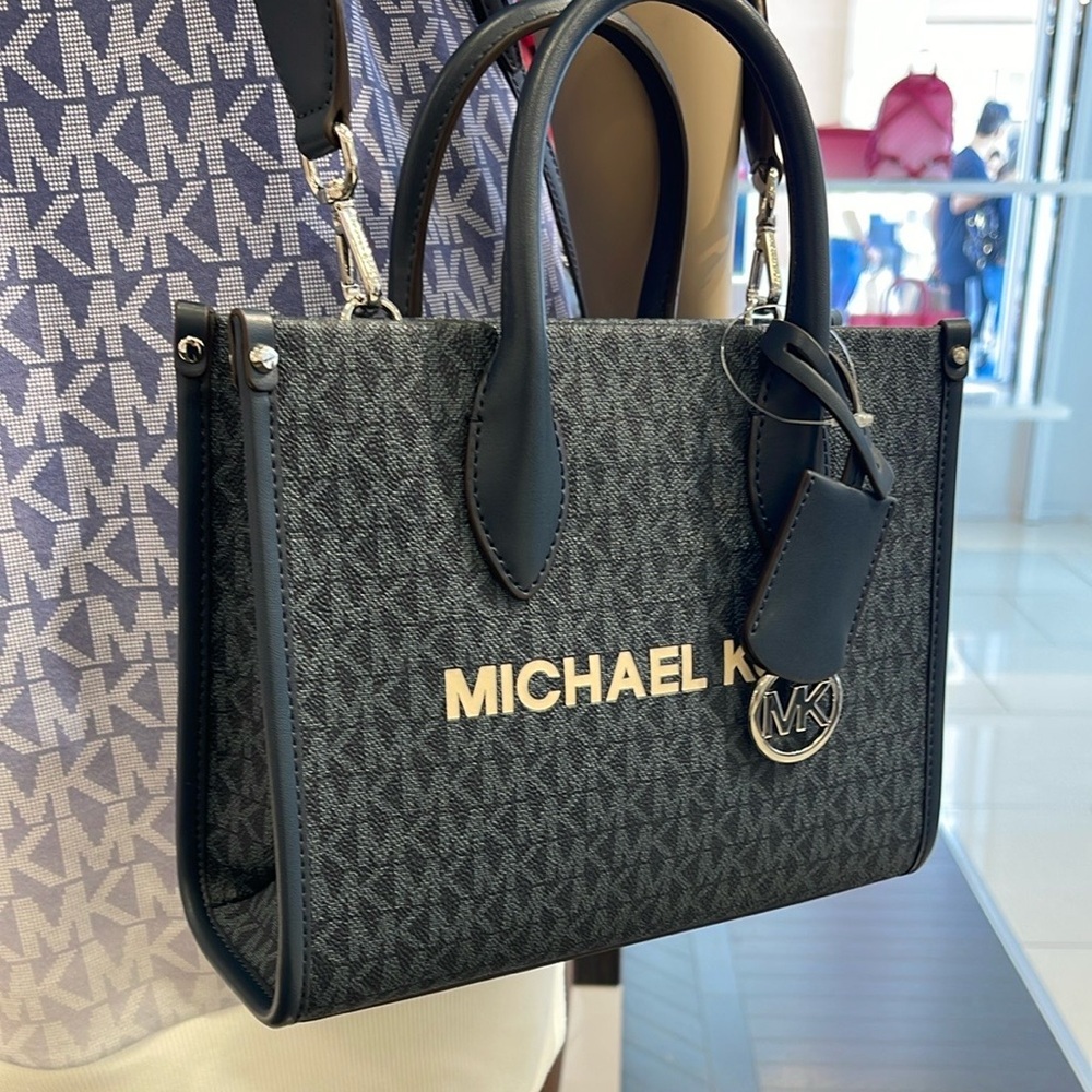 Michael Kors Mirella Small Signature Logo Crossbody Bag
Admiral 
NWT